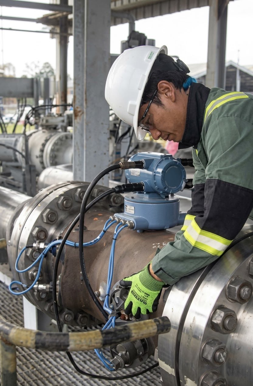 Gas Ultrasonic Meter (USM) Wet Calibration Betara Gas Plant